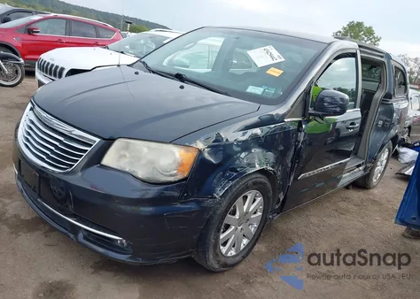 2013 Chrysler Town & Country Touring из США, поврежденный, VIN 2C4RC1BG1DR620446